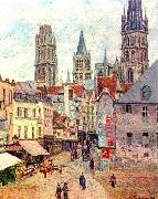 Rouen, Rue de l Epicerie Camille Pissarro